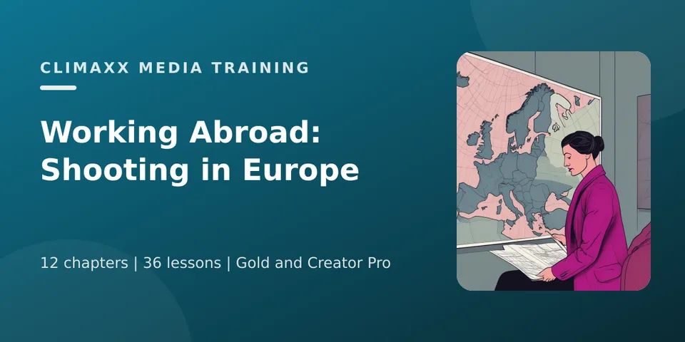 Working Abroad: Shooting in Europe course cover